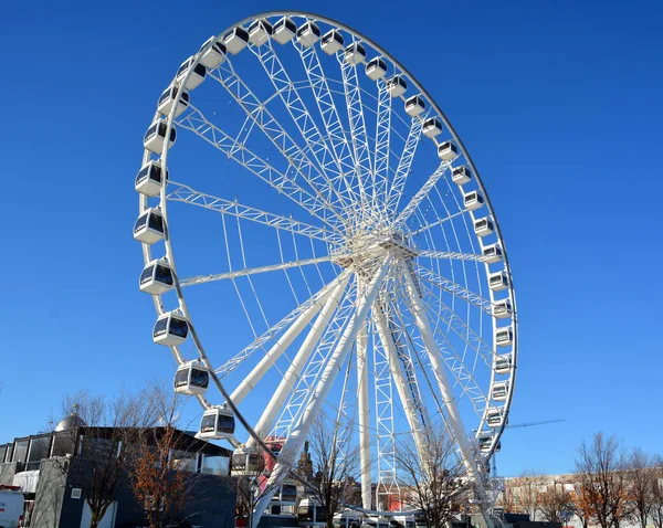 Montréal Canada Grande Roue Montréal Haute Roue Ferris Canada Vous — Photo