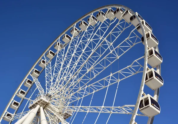 Монреаль Grande Roue Montreal Tallest Ferris Wheel Canada Allows You — стоковое фото