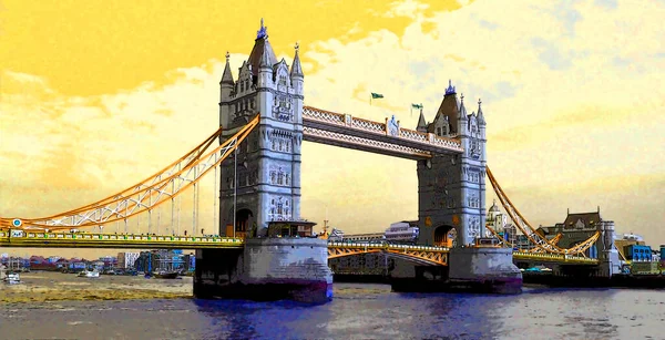 Tower Bridge Londen Het Verenigd Koninkrijk — Stockfoto