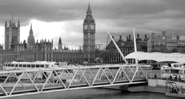 Domy Parlamentu Londýn Anglie — Stock fotografie