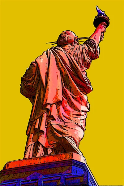 New York United States 2013 Statue Liberty New York America — Photo