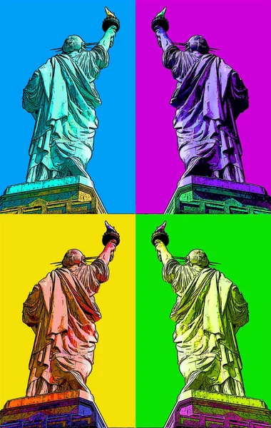 New York United States 2013 Statue Liberty New York America — Stok fotoğraf