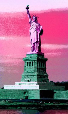ny, Özgürlük Heykeli Pop-Art geçmişi