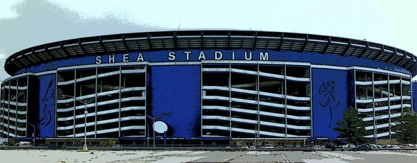 New York United States 1999 Shea Stadium Multi Purpose Stadium — Zdjęcie stockowe