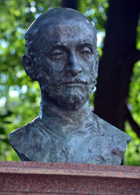 Monument to Father Komitas. Located rue DAuteuil and inaugurated on July 6, 2008