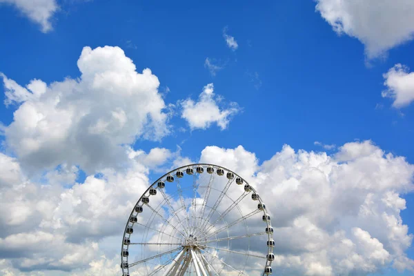 Montreal Canada Grande Roue Montreal Tallest Ferris Wheel Canada Allows — Stock Photo, Image