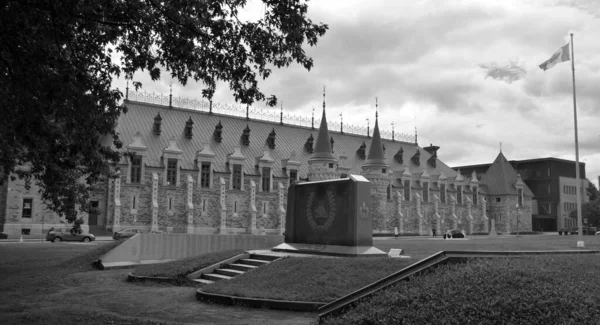 Quebec City Quebec Canada 2020 Front Quebec City Armoury Monument — Stock fotografie