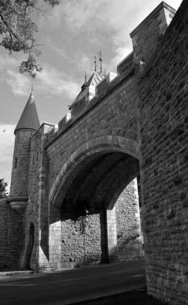 Quebec City Quebec Canada 2020 Porte Saint Louis Gate Quebec — Zdjęcie stockowe