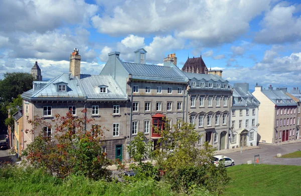 Quebec City Canada 2020 Old Quebec Historic Neighborhood Quebec City — Fotografia de Stock