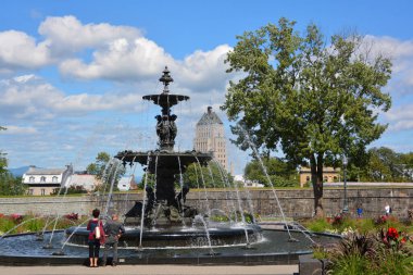 beautiful cityscape of Quebec, Canada