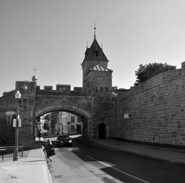 Quebec City Quebec Canada 2020 Porte Kent Gate Erected 1879 — Stockfoto