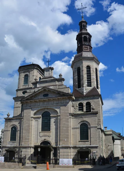Quebec City Quebec Canada 2020 Cathedral Basilica Notre Dame Quebec — Stockfoto