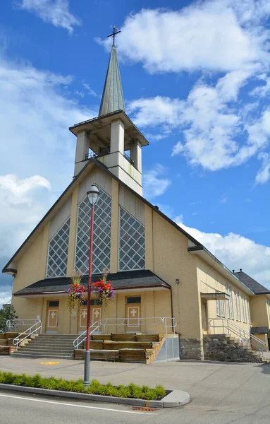Saint Urbain Quebec Canada 2020 Saint Urbain Church Parish Municipality — Fotografia de Stock