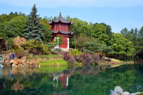 Beautiful View Asian Style Park — Stock Photo, Image