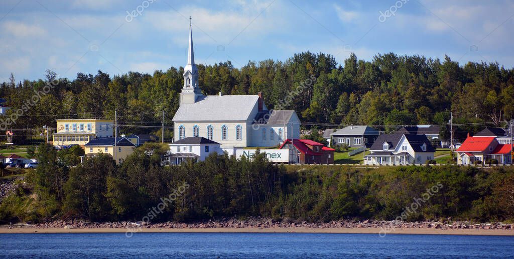 BAIE SAINTE CATHERINE QUEBEC CANADA 08 26 2020 BaieSainteCatherine, Quebec is a town in