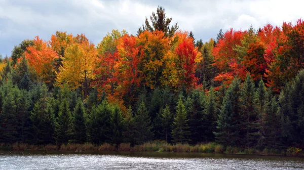 Beautiful Lake Autumn Landscape —  Fotos de Stock