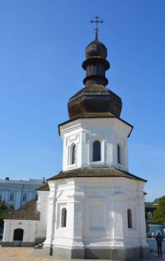 KIEV UKRAINE 09 03 17: Details of the Kiev Pechersk Lavra or Kyiv Pechersk Lavra also known as the Kiev Monastery of the Caves, is a historic Orthodox Christian monastery