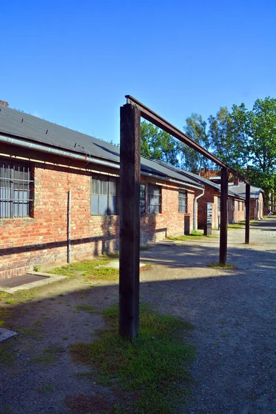 Campo Concentração Auschwitz Polónia — Fotografia de Stock