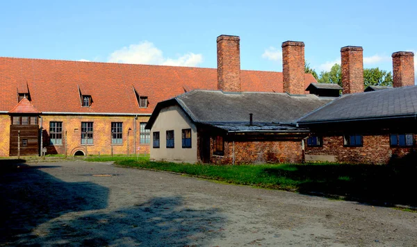 Auschwitz Birkenau Poland Auschwitz Concentration Camp Built Operated Third Reich — стокове фото