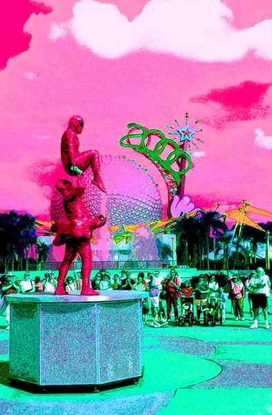 Walt Disney World Spere Rance Gate — стоковое фото