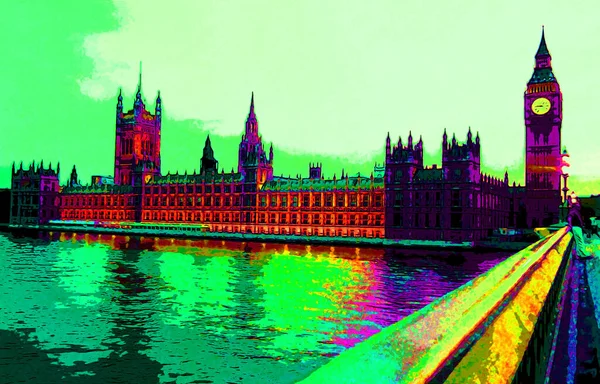 London England June 2012 Palace Westminster Meeting Place House Commons — Stockfoto