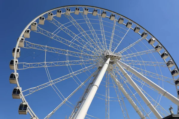 Montreal Canada Grande Roue Montreal Tallest Ferris Wheel Canada Allows — стоковое фото