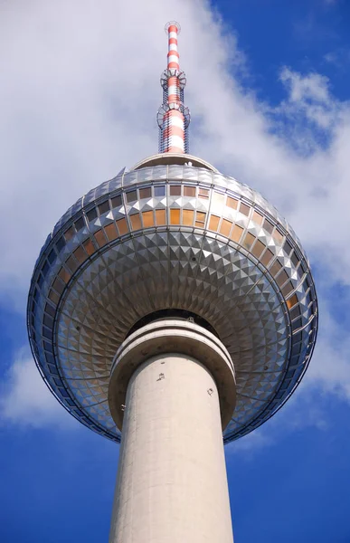 2011 Berlin Gergermany Fernsehturm Television Tower Alexanderplatz 1965 1969 사이에 — 스톡 사진