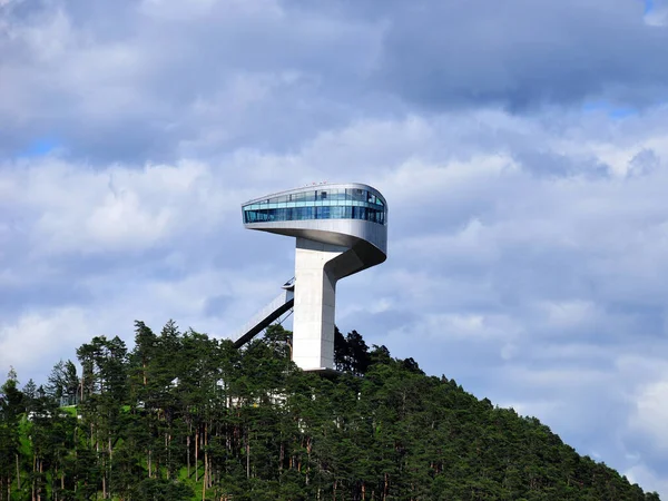 Innsbruck Austria June Innsbruck Well Fascination Ski Jumping Venue Olympic — 图库照片