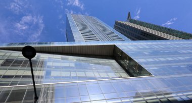 MONTREAL QUEBEC CANADA 04 06 2022: The Tour des Canadiens 1,2 and 3 is a condominium skyscraper complex in Montreal, Quebec, Canada. It is situated next to the Bell Centre in downtown Montreal,