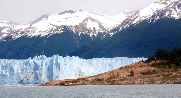 Льодовик Періто Морено Англ Perito Moreno Glacier Льодовик Розташований Національному — стокове фото