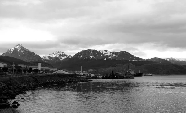 Beautiful Snow Capped Mountains Canada — Photo