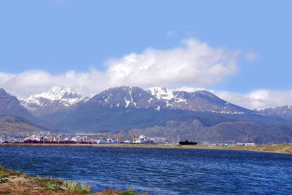 Beautiful Snow Capped Mountains Canada — ストック写真