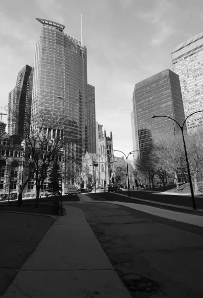 Montreal Quebec Canada 2022 Downtown Montreal Giants Skyscrapers 1250 Rene — Stock Photo, Image