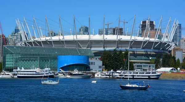 Vancouver Canada June 2015 Place Stadium Located North Side False — 스톡 사진