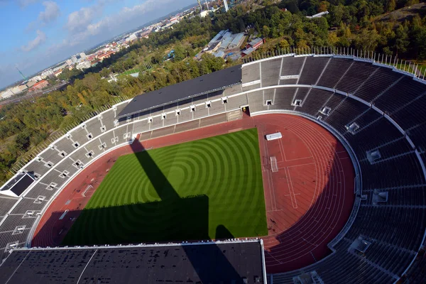 Vista Aérea Del Estadio Fútbol — Foto de Stock