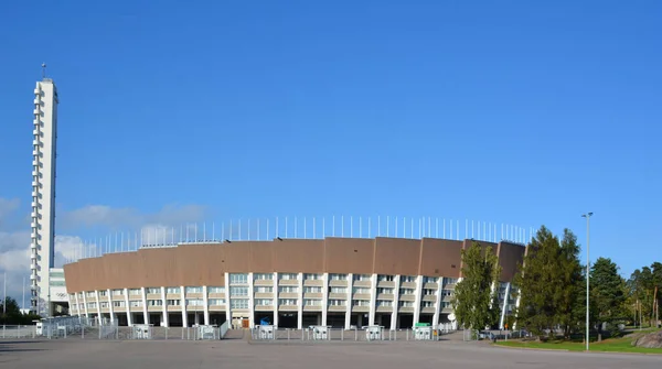 Vista Aérea Estádio Futebol — Fotografia de Stock