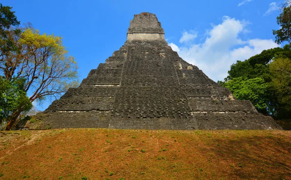 TIKAl GUATEMALA 05 03 2016 : The archaeological site of the pre-Columbian Maya civilization in Tikal National Park , Guatemala The park is UNESCO World Heritage Site since 1979