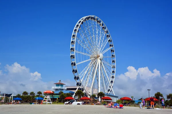 Myrtle Beach South Carolina June 2016 Sky Wheel Opened May — Stock Photo, Image