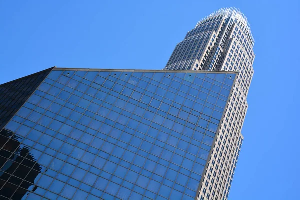 Charlotte Carolina Del Norte Junio 2016 Bank America Corporate Center —  Fotos de Stock