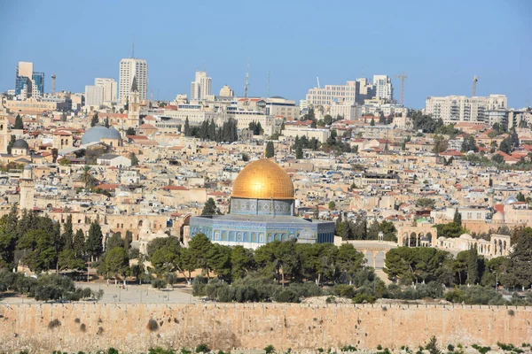 Jeruzalém Israel Chrámová Hora Známá Jako Vznešený Svatyně Jeruzalémská Nachází — Stock fotografie