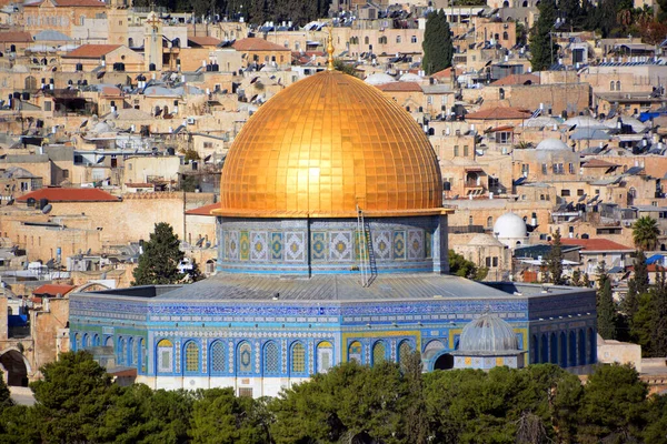 Jerusalén Israel Monte Del Templo Conocido Como Santuario Noble Jerusalén — Foto de Stock