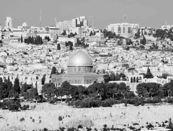 Jerusalén Israel Monte Del Templo Conocido Como Santuario Noble Jerusalén —  Fotos de Stock