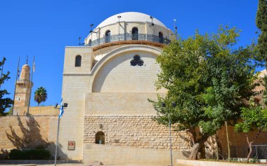 JERUSALEM ISRAEL 26 11 2016: Hurva Synagogue, 