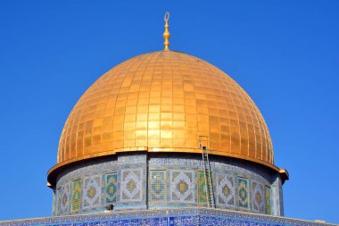 JERUSALEM ISRAEL 23: 10 16: Kudüs 'teki Kudüs' ün asil mabedi olarak bilinen Tapınak Dağı, dünyanın en önemli dini mekanlarından biridir..