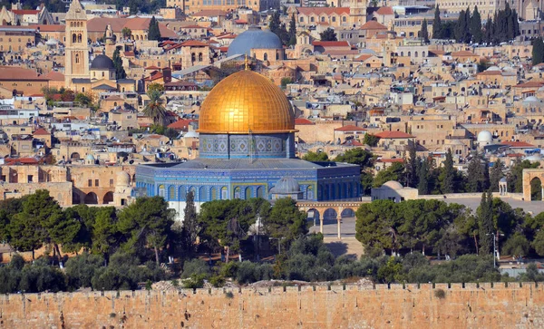 Jeruzalém Israel Chrámová Hora Známá Jako Vznešený Svatyně Jeruzalémská Nachází — Stock fotografie