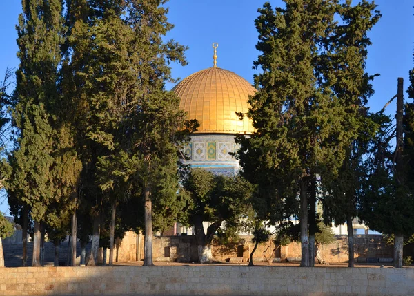 耶路撒冷圣坛圣坛圣坛位于耶路撒冷旧城 是世界上最重要的宗教圣地之一 — 图库照片