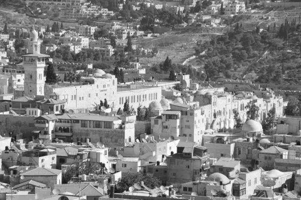 Jerusalén Israel Muros Jerusalén Rodean Ciudad Vieja Jerusalén 1535 Cuando — Foto de Stock