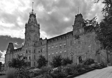 QUEBEC CITY QUEBEC CANADA - 08 28 2022: Quebec Ulusal Meclisi, Kanada 'nın Quebec eyaletinin diğer Westminster eyaletlerine benzer bir şekilde faaliyet gösteren yasama organıdır.