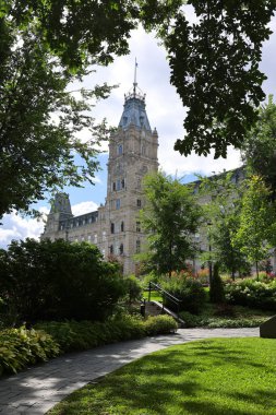 QUEBEC CITY QUEBEC CANADA - 08 28 2022: Quebec Ulusal Meclisi, Kanada 'nın Quebec eyaletinin diğer Westminster eyaletlerine benzer bir şekilde faaliyet gösteren yasama organıdır.