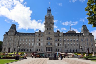 QUEBEC CITY QUEBEC CANADA - 08 28 2022: Quebec Ulusal Meclisi, Kanada 'nın Quebec eyaletinin diğer Westminster eyaletlerine benzer bir şekilde faaliyet gösteren yasama organıdır.